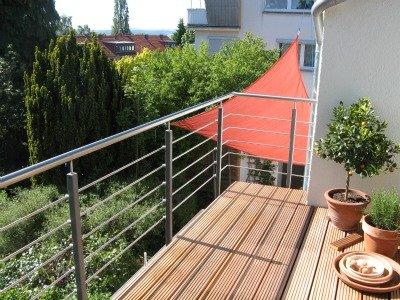 Geländer für Holz-Balkon